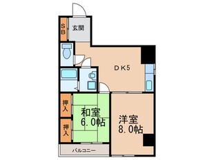 プレリエ高島平の物件間取画像